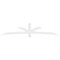 Ekena Millwork Davenport Architectural Grade PVC Gable Bracket, 108"W x 22 1/2"H x 2"D x 4"F, 5/12 Pitch GBP108X23X0204DAV00 - alternate 3